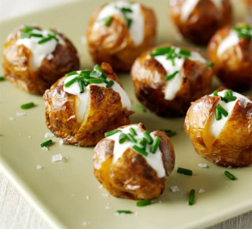Mini Potato Recipe
 Mini jacket potatoes recipe