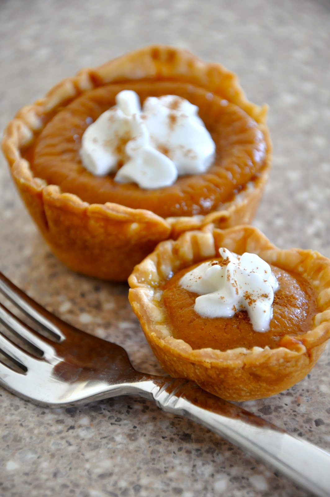 Mini Pumpkin Pie
 Little Bit Funky what I made for monday mini pumpkin