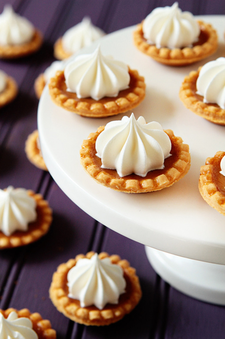 Mini Pumpkin Pie
 Mini Pumpkin Pies Recipe — Dishmaps