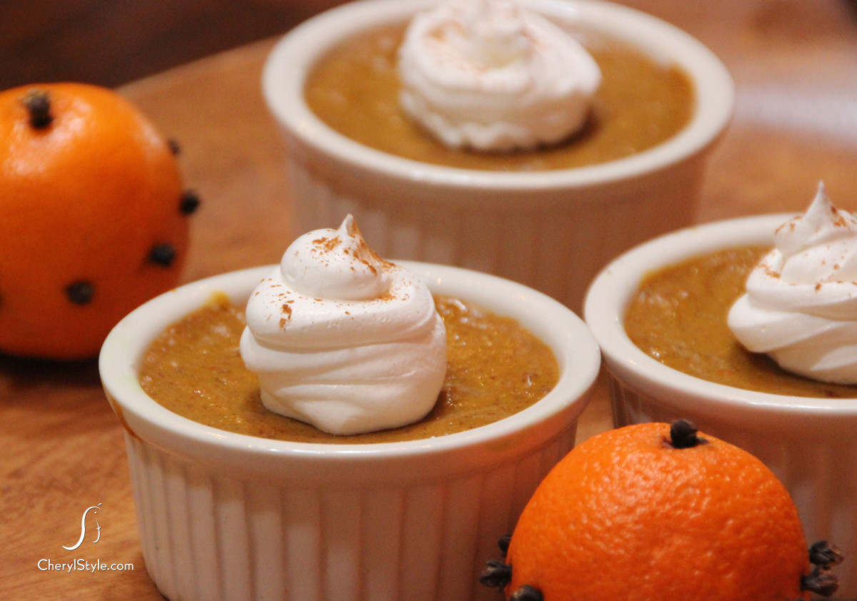 Mini Pumpkin Pie
 Crustless Mini Pumpkin Pies Recipe