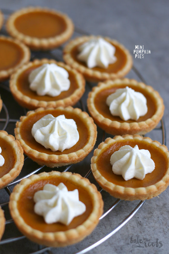 Mini Pumpkin Pie
 Mini Pumpkin Pies – Bake to the roots