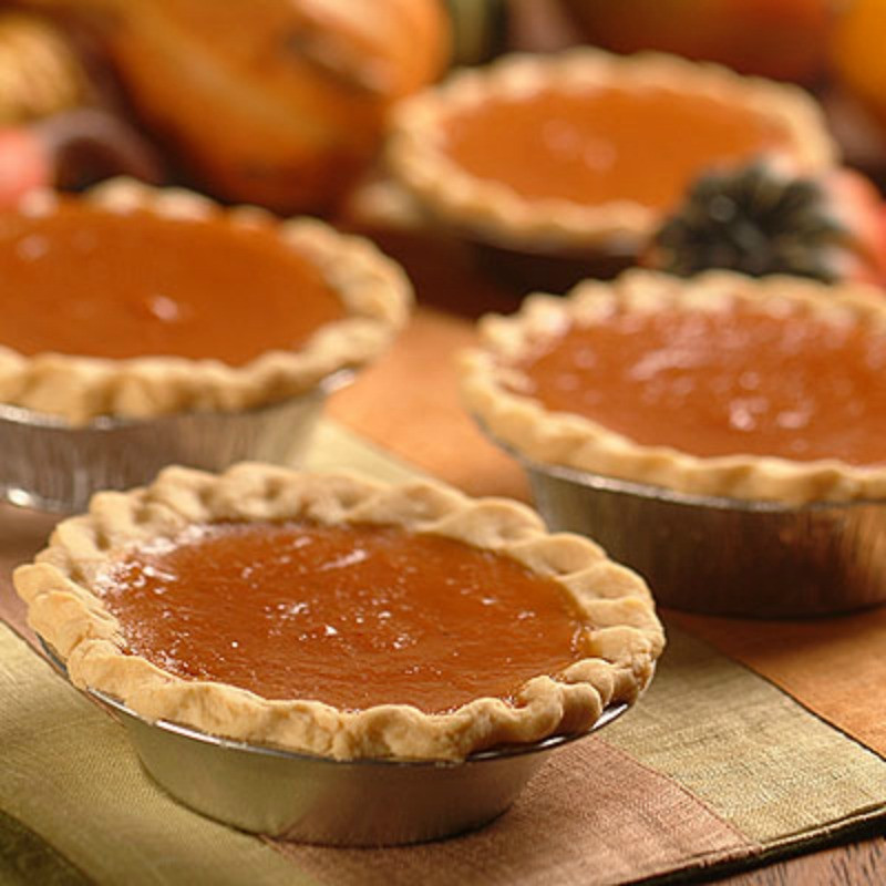 Mini Pumpkin Pie
 RECIPES Mini Pies