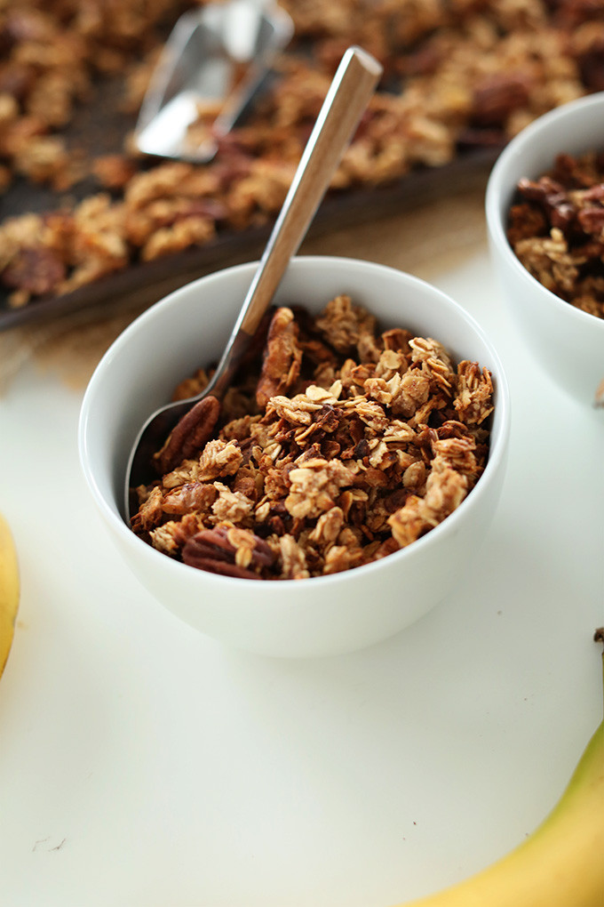 Minimalist Baker Banana Bread
 Banana Bread Granola