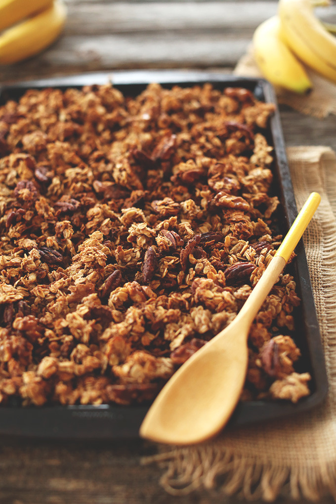 Minimalist Baker Banana Bread
 Banana Bread Granola