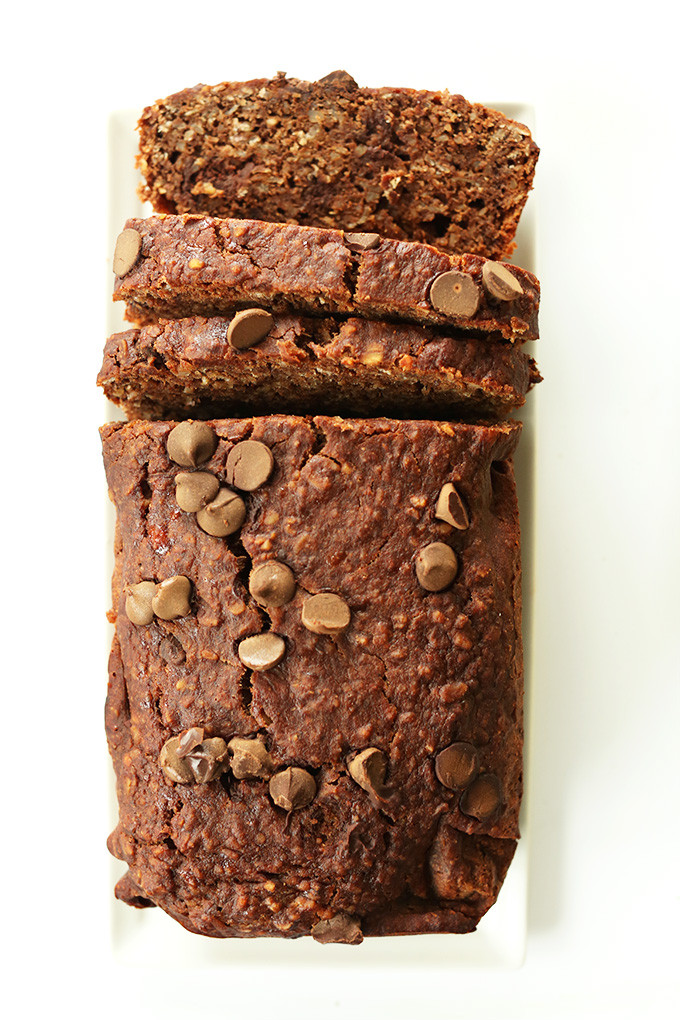 Minimalist Baker Banana Bread
 Chocolate Peanut Butter Banana Bread