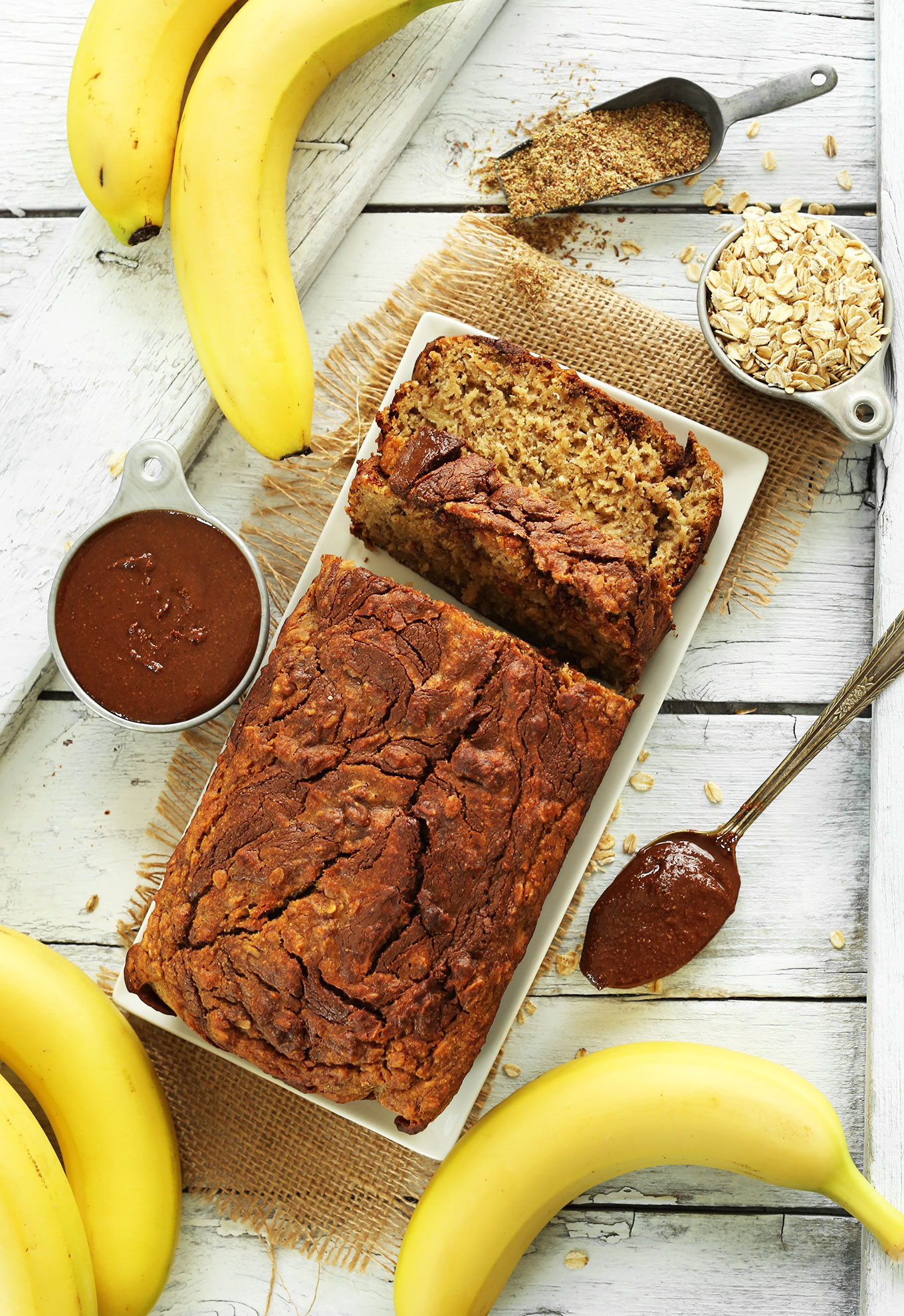 Minimalist Baker Banana Bread
 Gluten Free Nutella Banana Bread