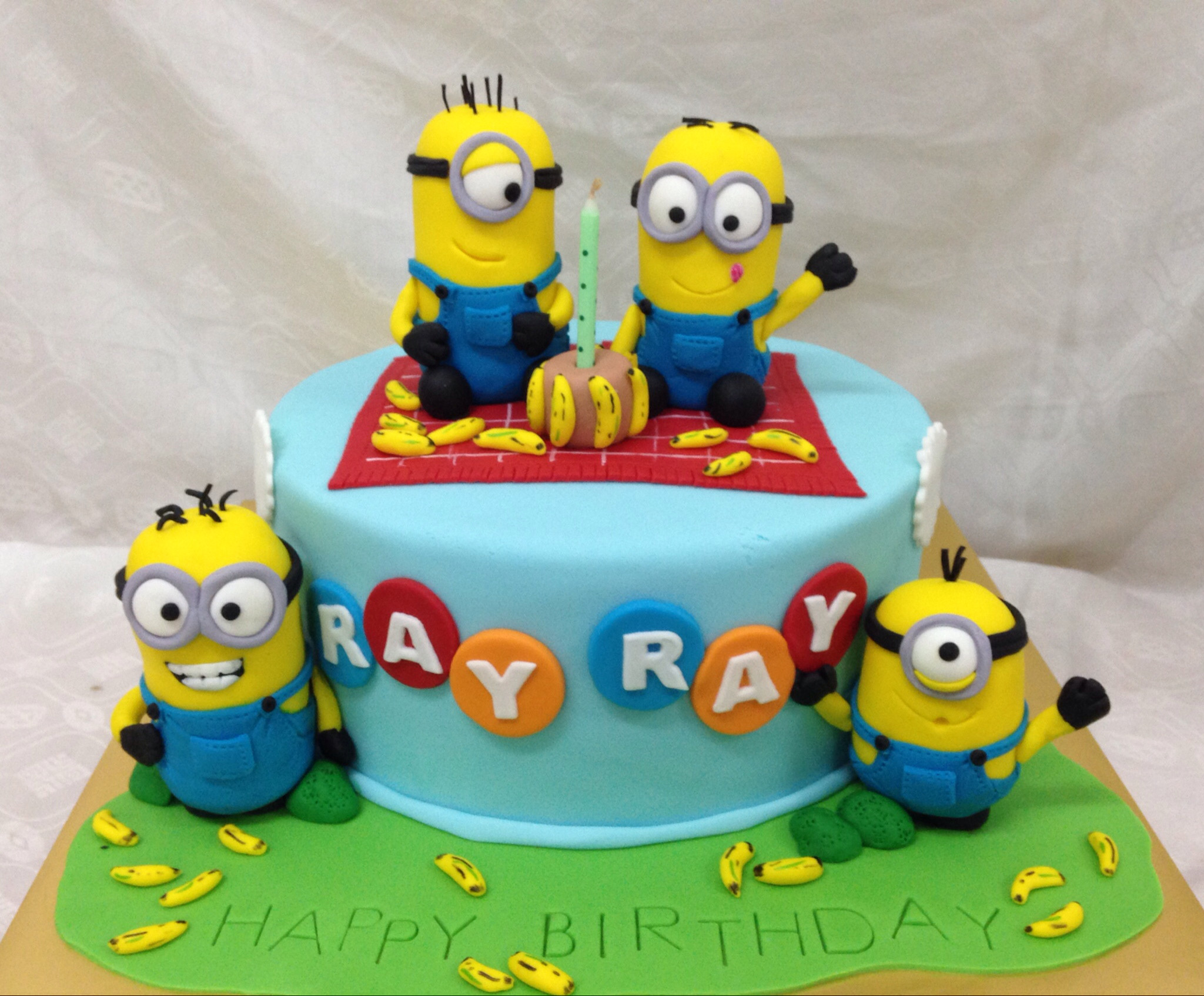 Minion Birthday Cake
 Minions Cakes