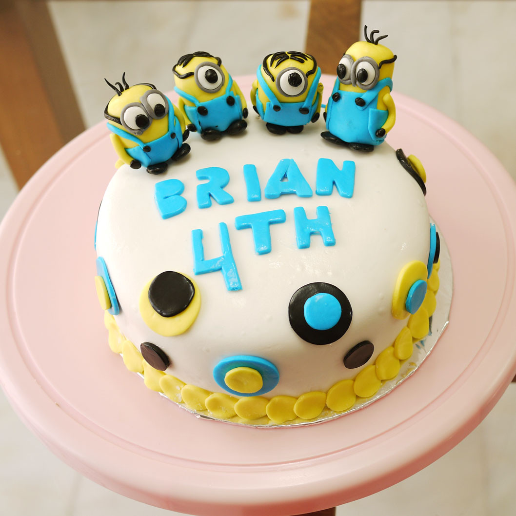 Minion Birthday Cake
 Minion Birthday Cake