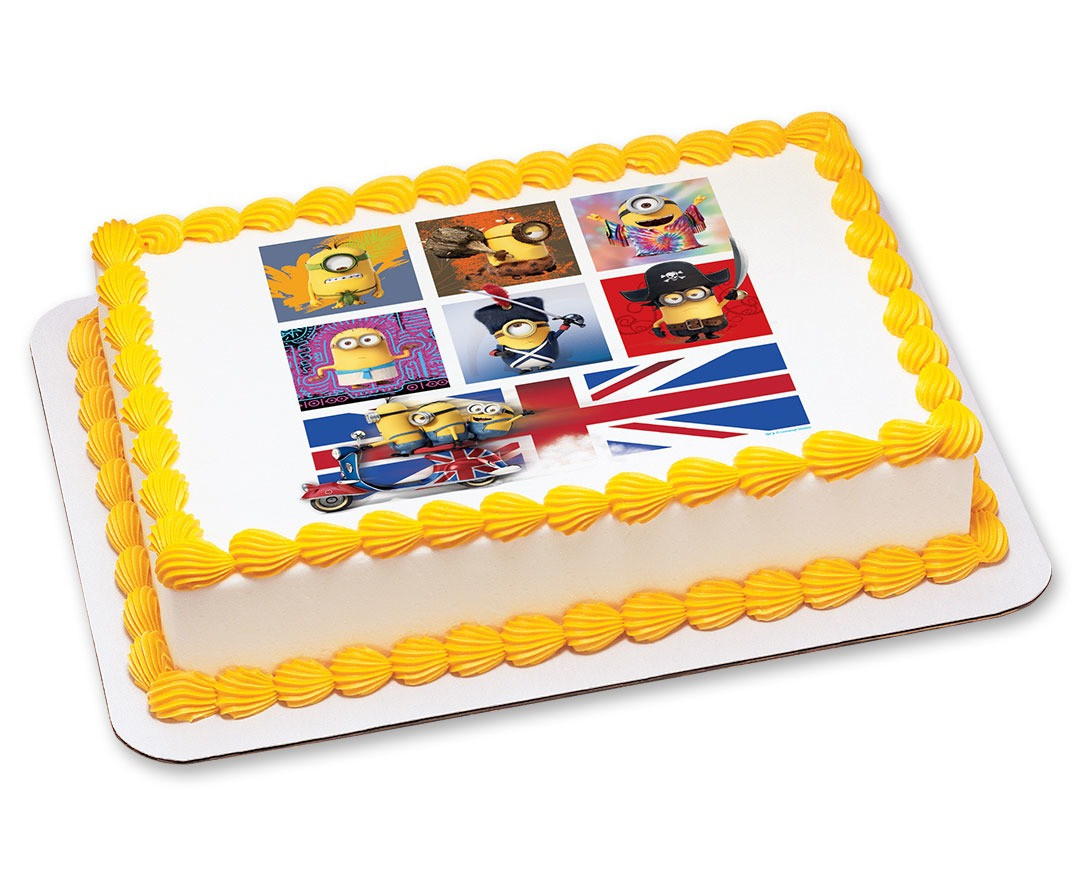 Minions Birthday Cake Walmart
 Minion Cakes Despicable Me Birthday Cakes