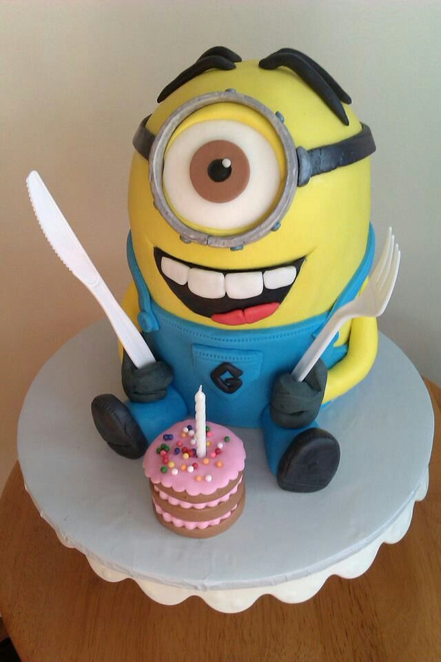 Minions Birthday Cake Walmart
 41 best images about Gebak on Pinterest