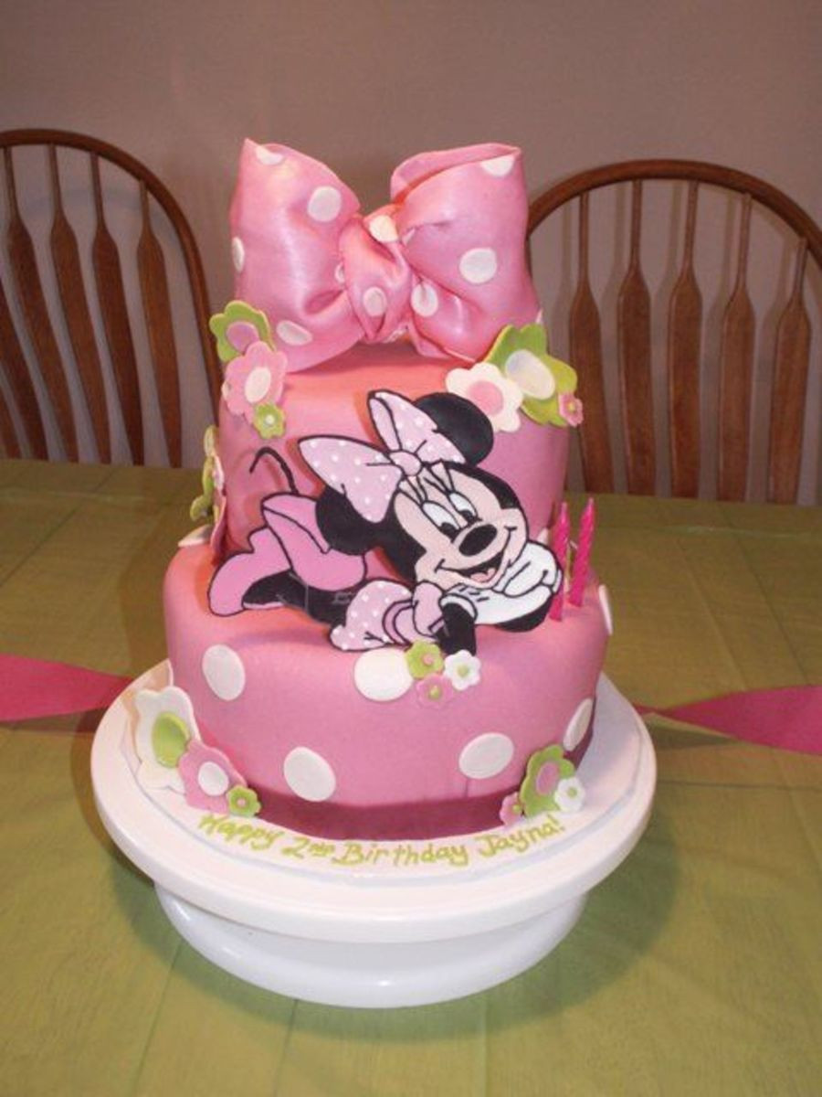 Minnie Mouse Birthday Cake
 Minnie Mouse Cake CakeCentral