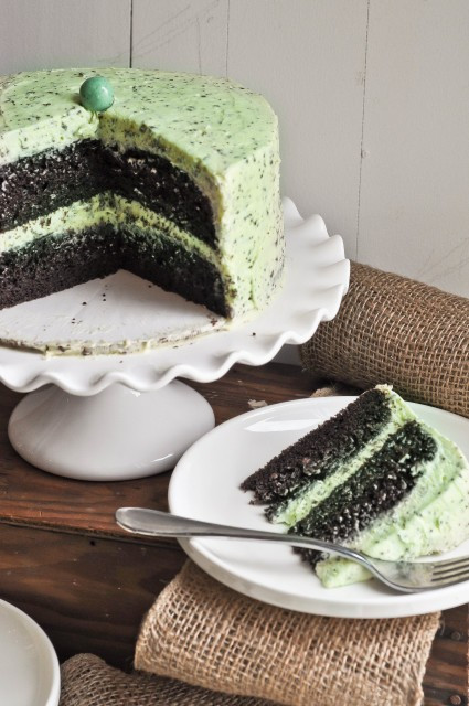 Mint Chocolate Chip Cake
 Mint Chocolate Chip Cake Lemon Sugar