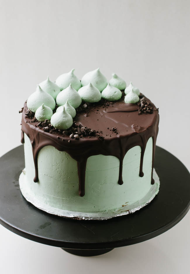 Mint Chocolate Chip Cake
 Mint Chocolate Chip Cookie Crunch Cake