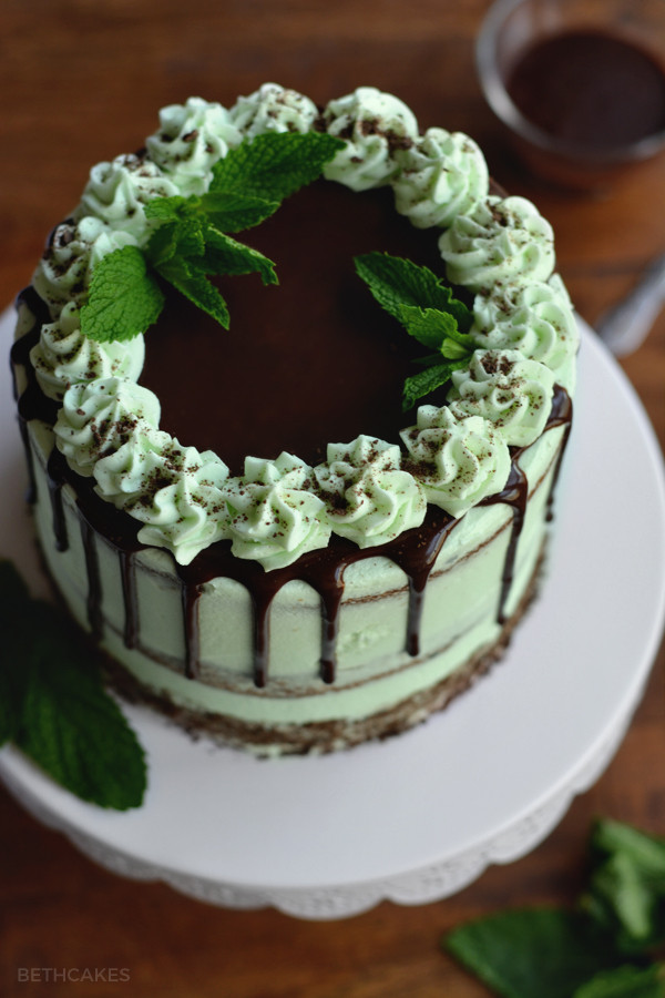 Mint Chocolate Chip Cake
 mint chocolate chip cake