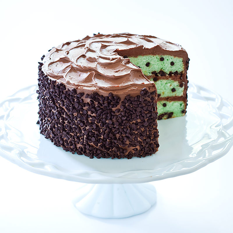 Mint Chocolate Chip Cake
 Mint Chocolate Chip Cake