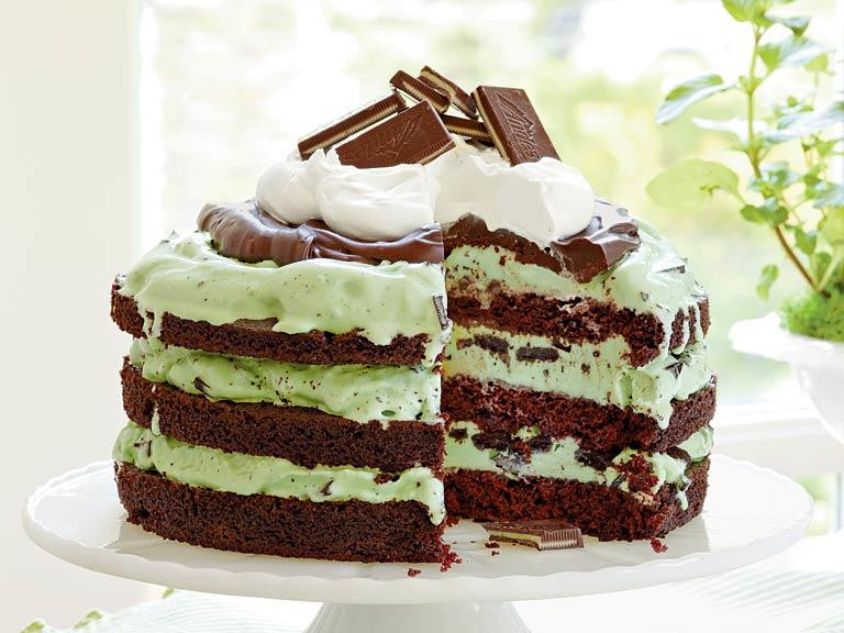 Mint Chocolate Chip Cake
 Mint Chocolate Chip Ice Cream Cake Recipe