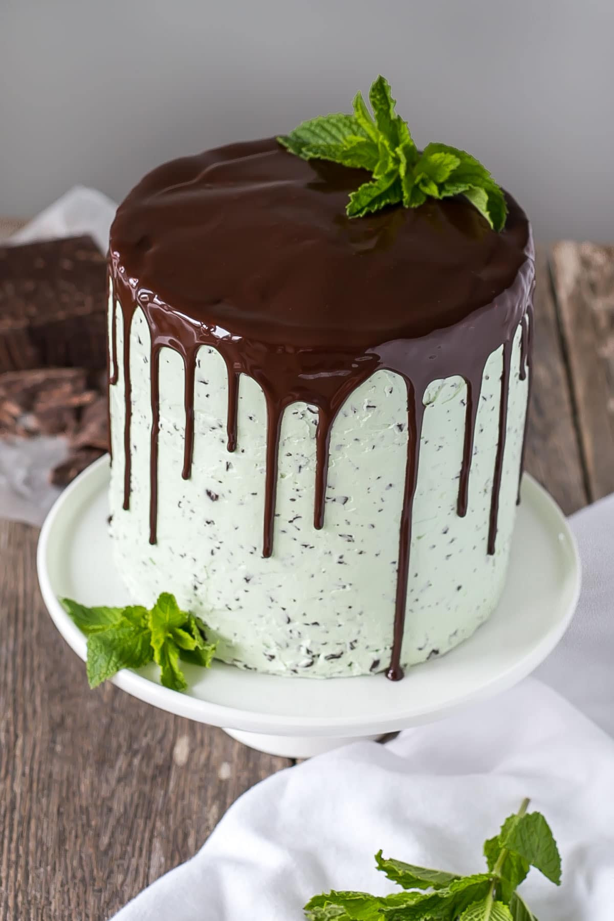 Mint Chocolate Chip Cake
 Mint Chocolate Chip Cake Liv for Cake