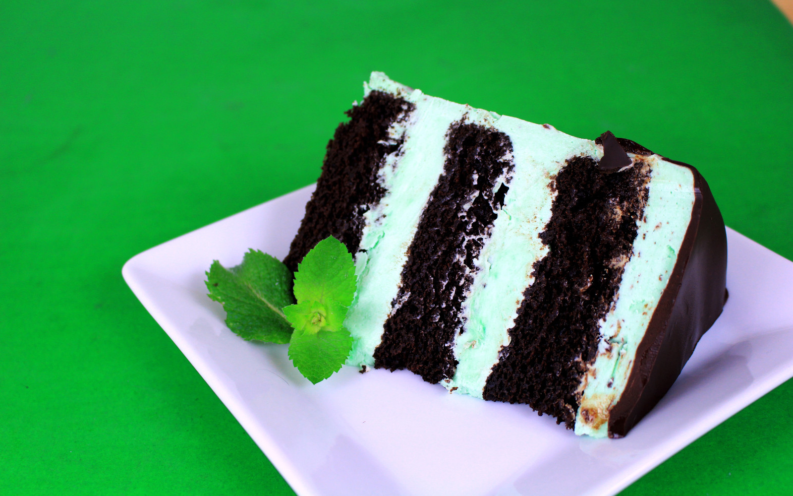 Mint Chocolate Chip Cake
 Mint Chocolate Chip Cake [Vegan Grain Free]