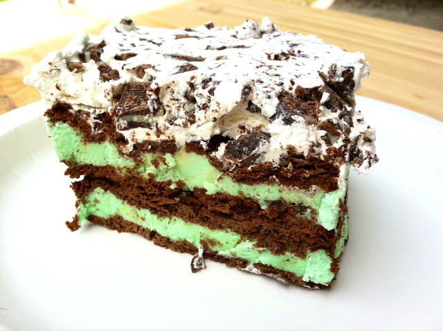 Mint Chocolate Chip Ice Cream Cake
 Mint Chocolate Chip Ice Cream Cake