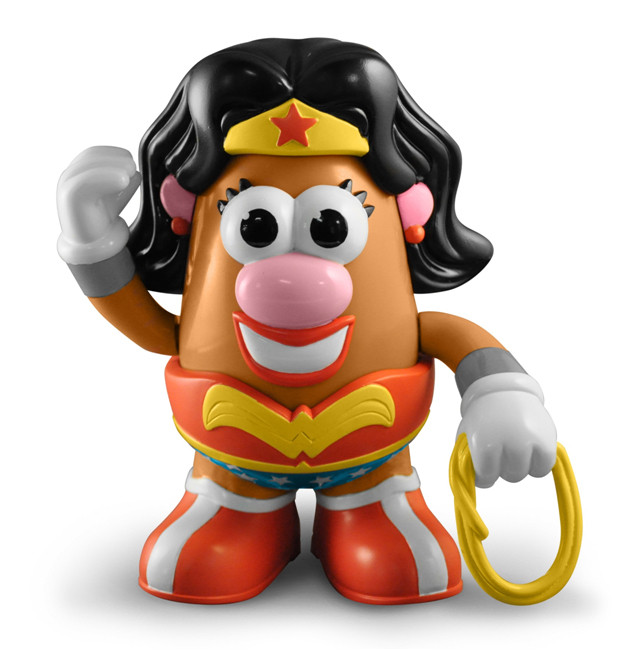 Miss Potato Head
 Introducing Superman Mr Potato Head and Wonder Woman Mrs