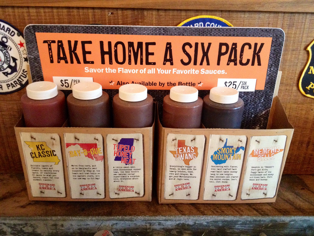 Mission Bbq Sauces
 Mission BBQ sells their sauces now