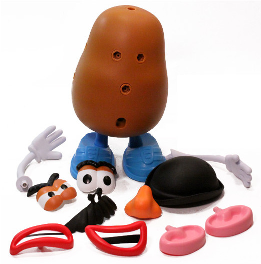 Mister Potato Head
 let s say mr potato head is owned by toy corp usa for