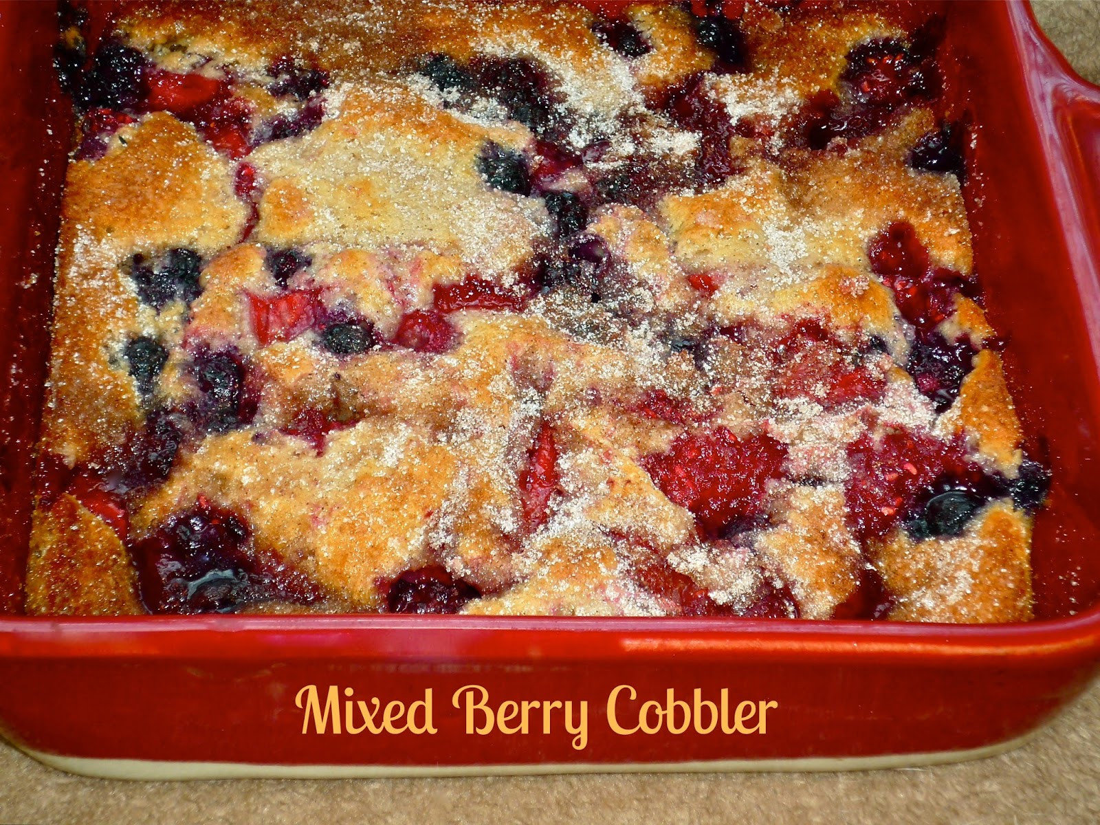 Mixed Berry Desserts
 The Weekend Gourmet July Secret Recipe Club Featuring