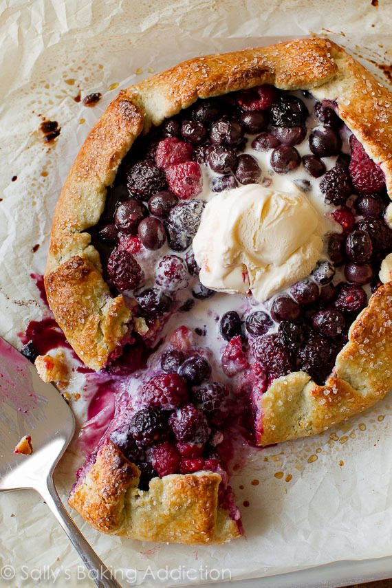 Mixed Berry Desserts
 Mixed Berry Galette with Buttermilk Cornmeal Crust