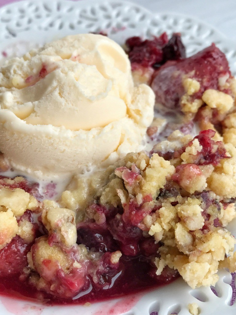 Mixed Berry Desserts
 Berry Crisp Dump Cake To her as Family