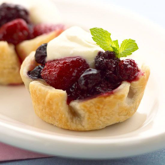 Mixed Berry Desserts
 Mixed Berry Tartlets Recipe Pinterest