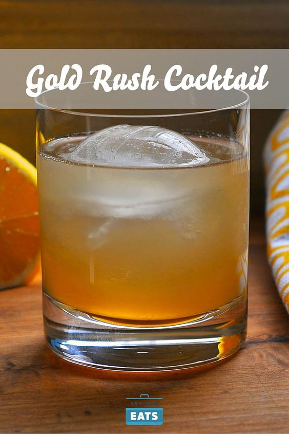 Mixed Drinks With Bourbon
 Gold rush Bourbon and Cocktail drinks on Pinterest