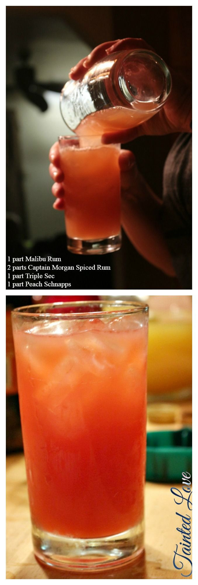Mixed Drinks With Rum
 Tainted Love Cocktail Recipe