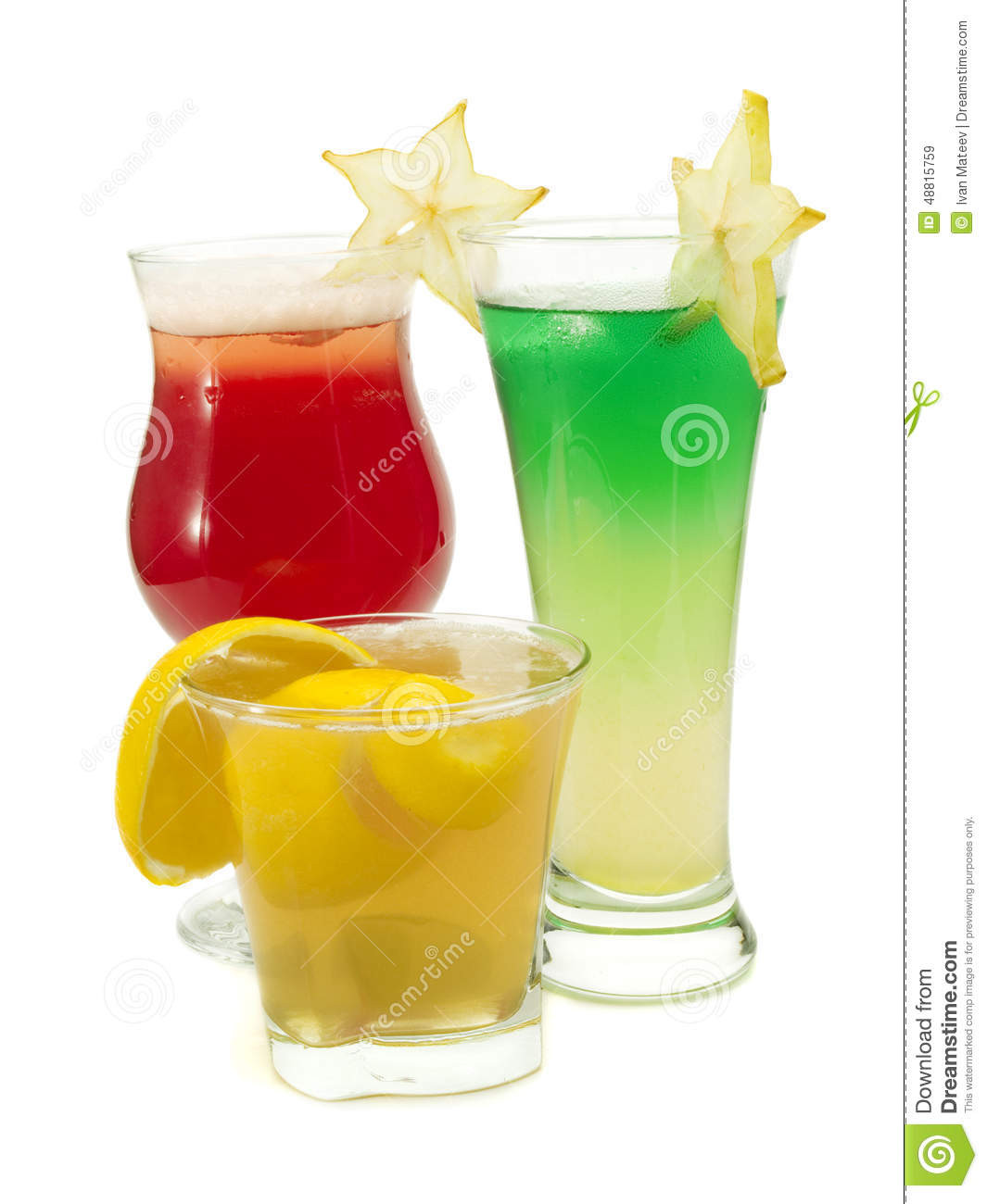 Mixed Drinks With Vodka And Pineapple Juice
 Cocktails Collection Starfruit Cocktail Alien Sky And