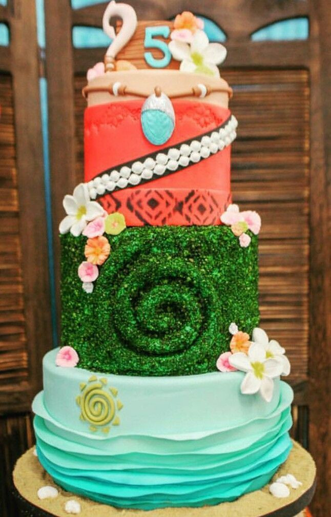 Moana Birthday Cake Ideas
 303 best Moana Birthday Party Ideas images on Pinterest