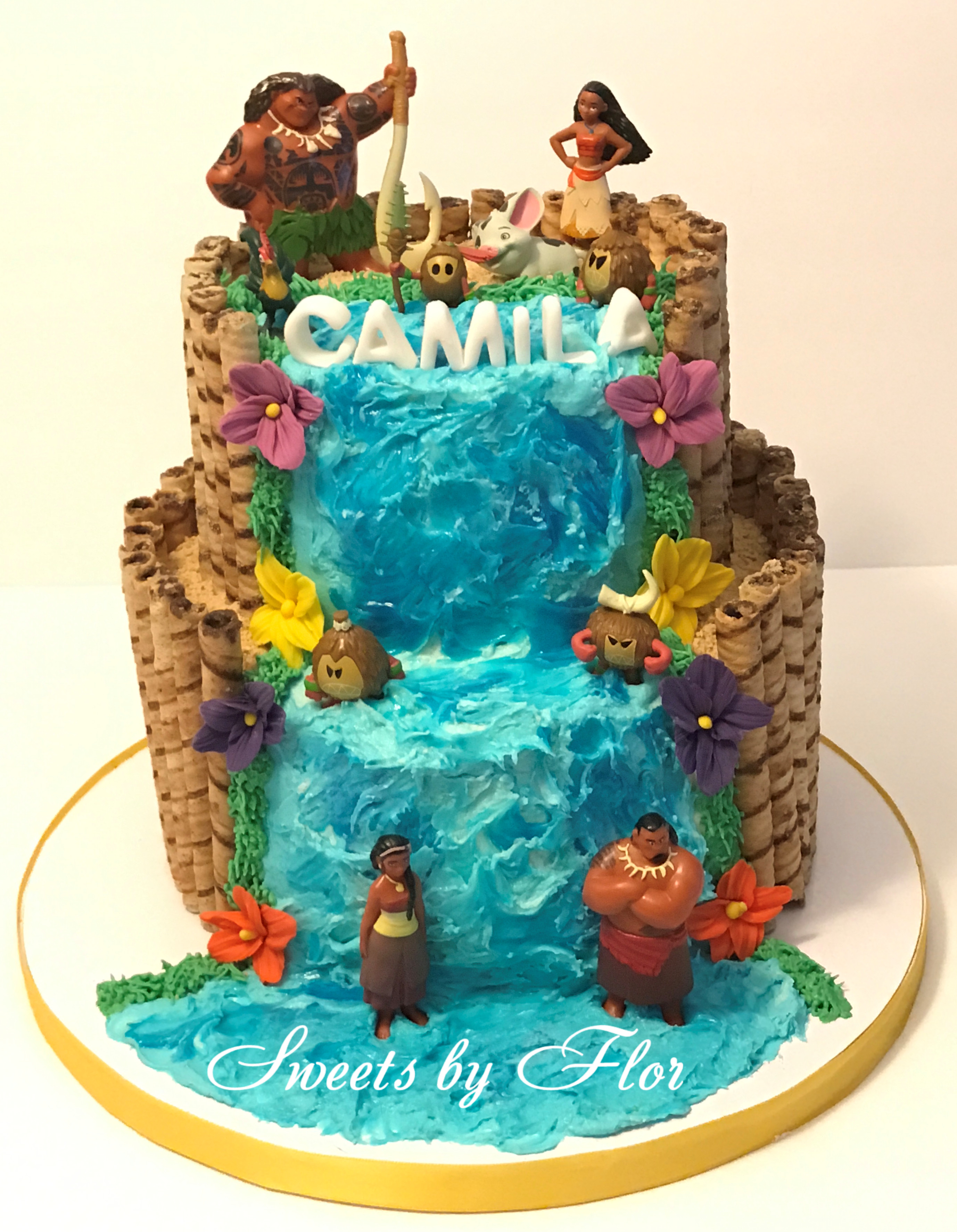 Moana Birthday Cake Ideas
 Moana theme cake