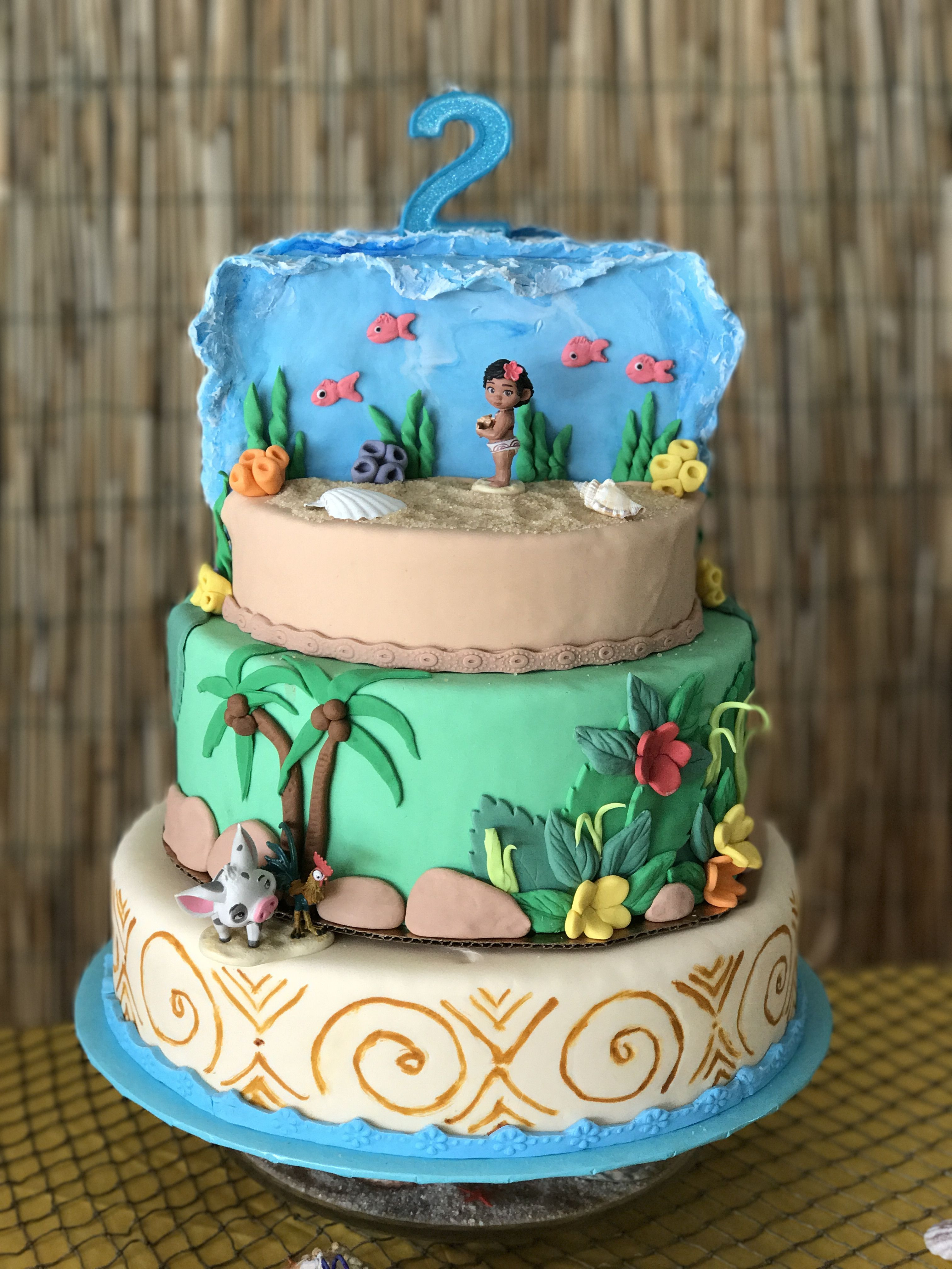 Moana Birthday Cake Ideas
 Moana Cake My Pics Pinterest