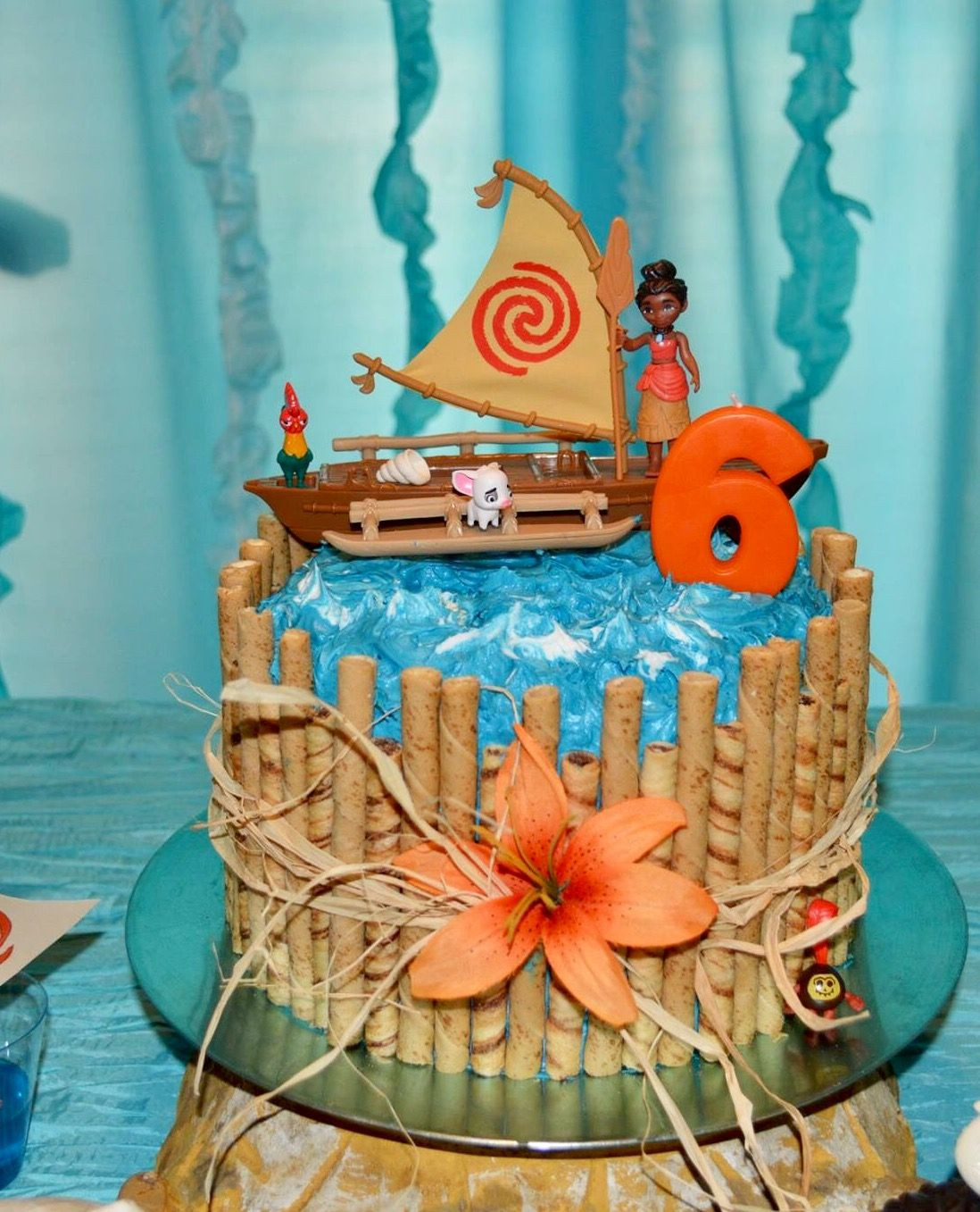 Moana Birthday Cake Ideas
 Moana Party Cake Moana Party Pinterest