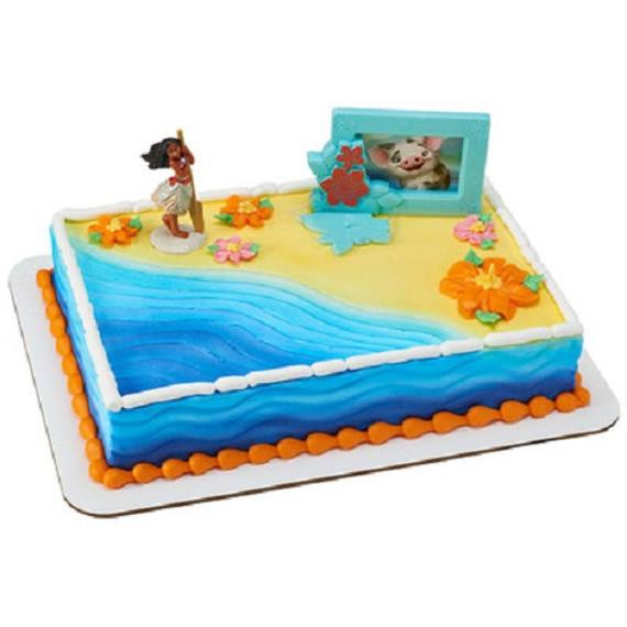 Moana Sheet Cake
 Moana Cake Decoration Adventures in Oceania Cake Topper