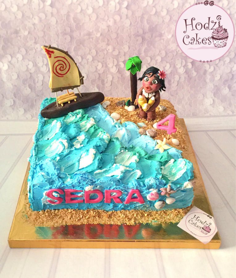 Moana Sheet Cake
 Moana Cake👧🏾🌊☀️🏝🐚 cake by Hend Taha HODZI CAKES CakesDecor