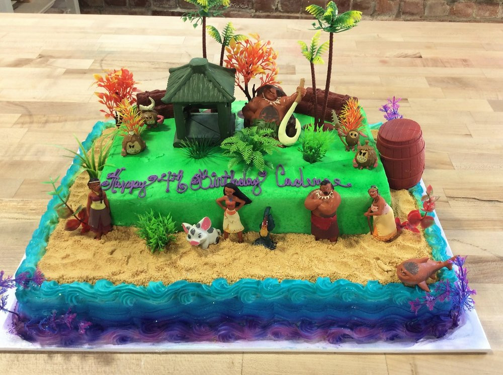 Moana Sheet Cake
 Moana Specialty Cake — Trefzger s Bakery