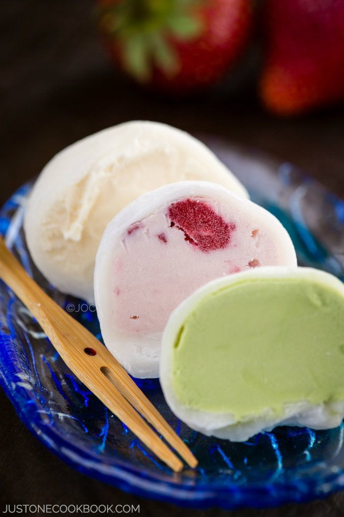 Mochi Japanese Dessert
 Mochi Ice Cream もちアイス • Just e Cookbook