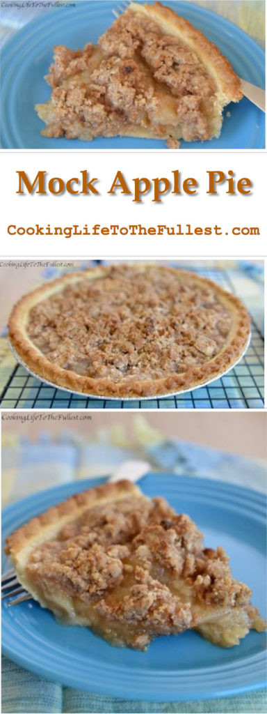 Mock Apple Pie
 Mock Apple Pie Cooking Life to the Fullest