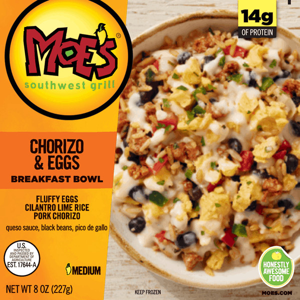 Moes Breakfast Bowls
 $1 00 for Moe s Breakfast Bowls fer available at