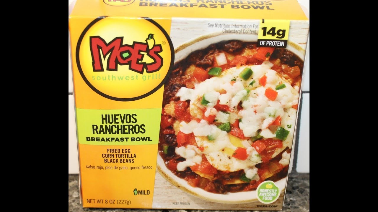 Moes Breakfast Bowls
 Moe’s Southwest Grill Huevos Rancheros Breakfast Bowl