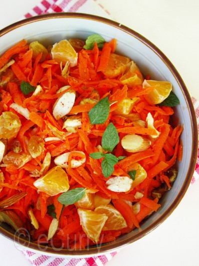 Moroccan Carrot Salad
 Moroccan Carrot and Orange Salad