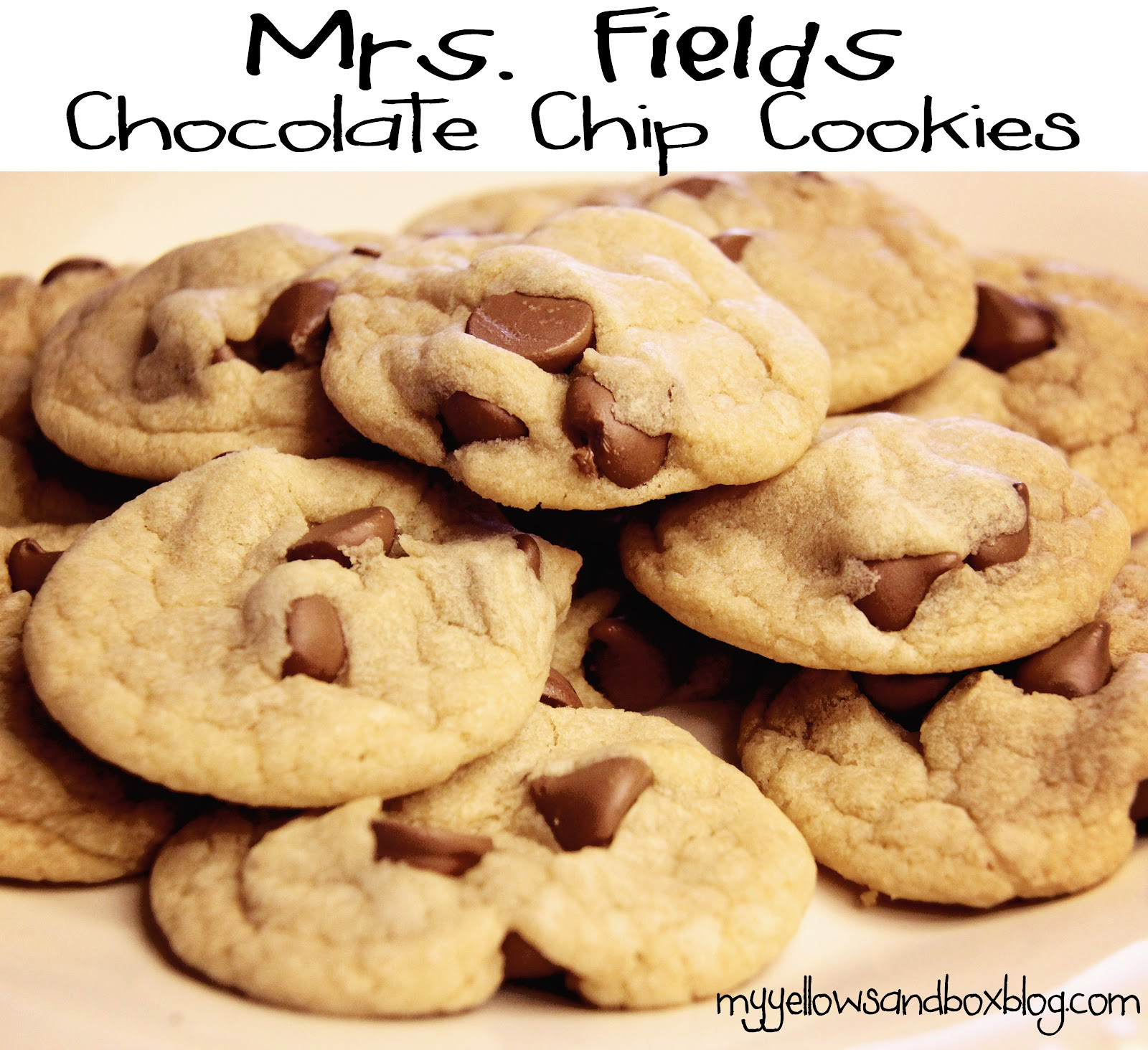 Mrs Fields Chocolate Chip Cookies
 Mrs Field s Chocolate Chip Cookies Twist Me Pretty