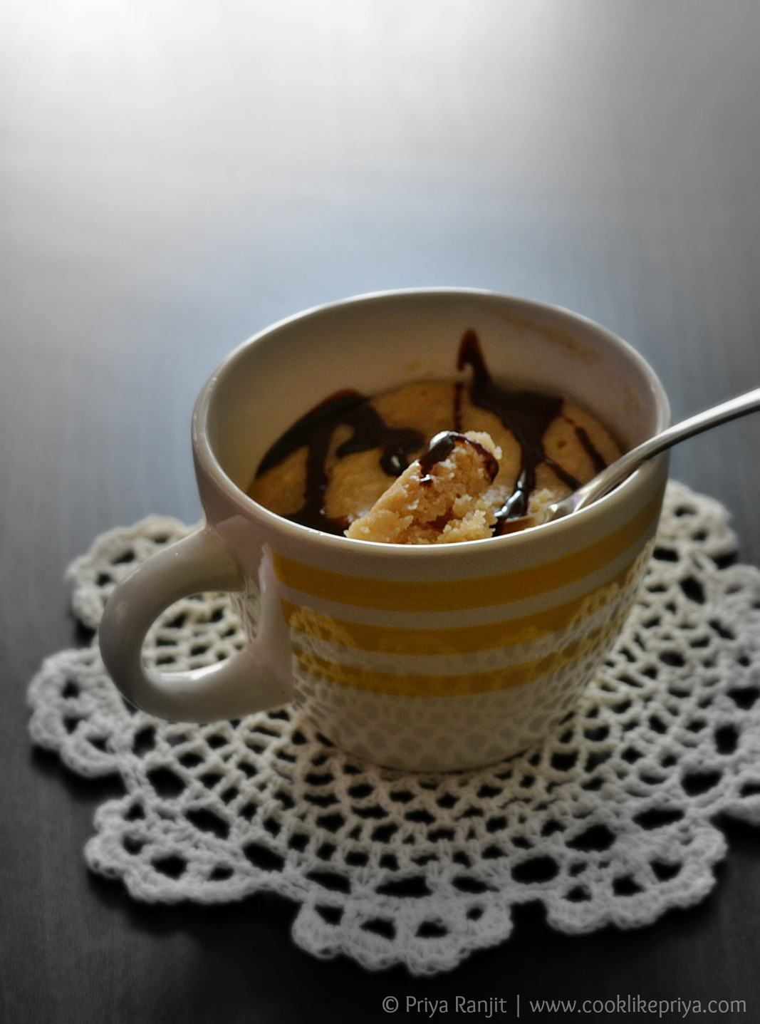 Mug Cake Vanilla
 Cook like Priya Eggless Mug Cake Recipe