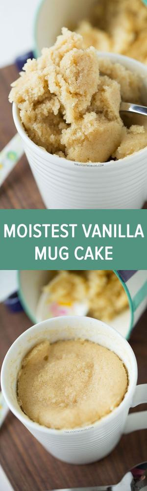 Mug Cake Vanilla
 Just make a mug instead of a santa suit for winter