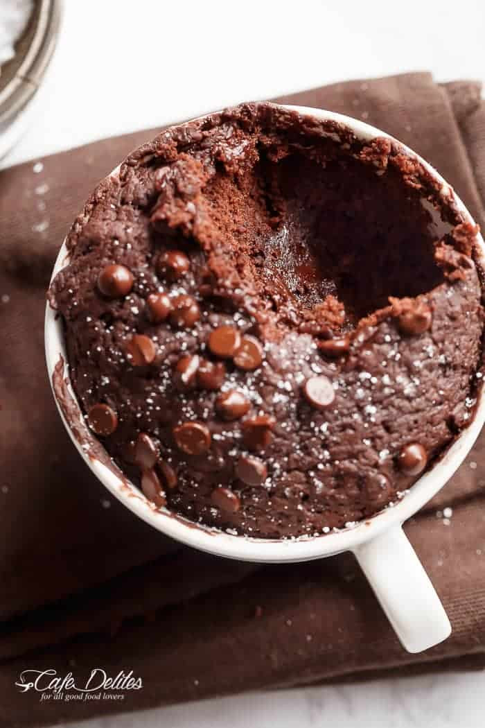 Mug Chocolate Cake
 Low Fat Chocolate Mug Cake Cafe Delites