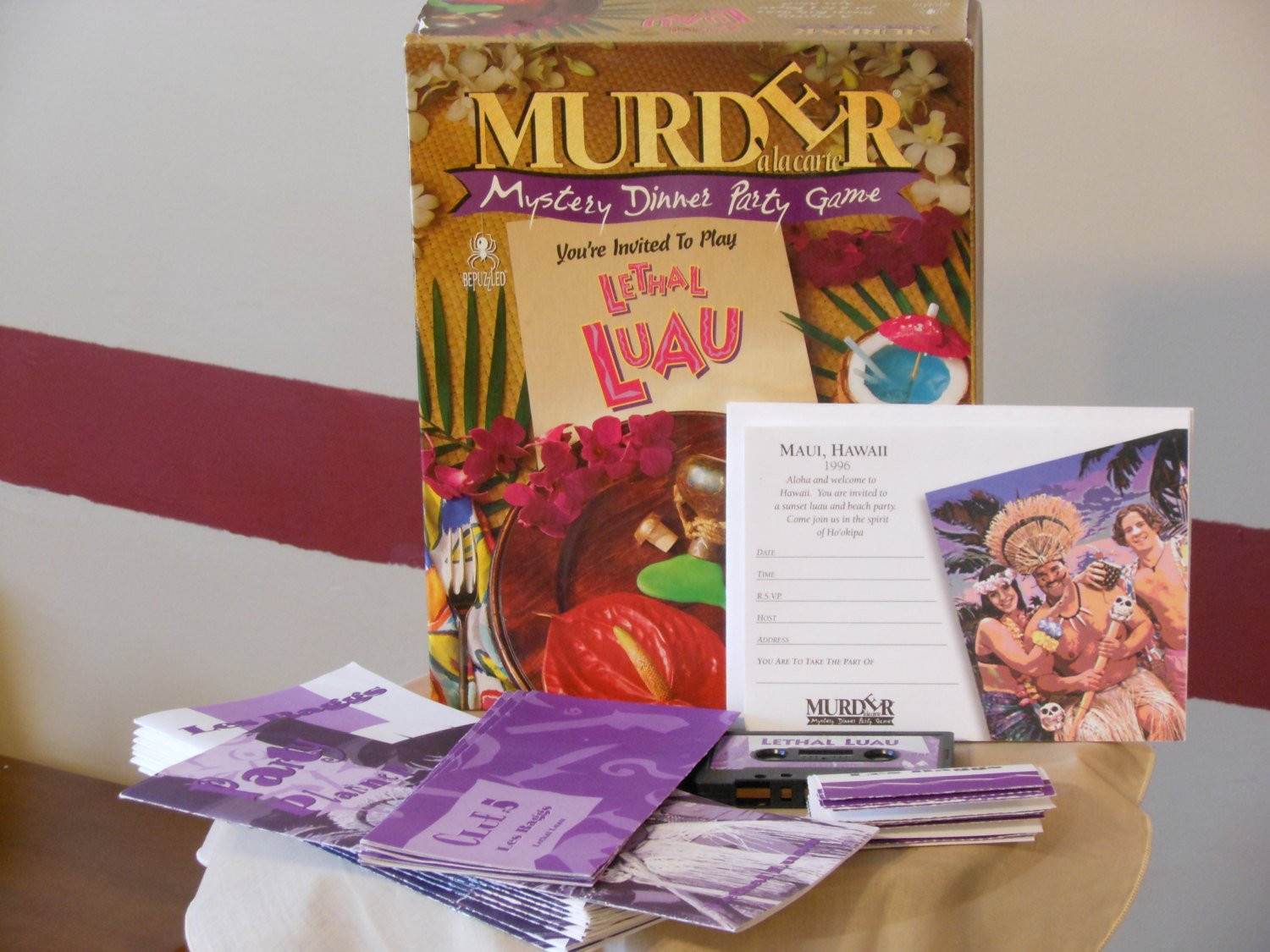 Murder Mystery Dinner Game
 Lethal Luau Murder Mystery Dinner Party Game by RandysGallery